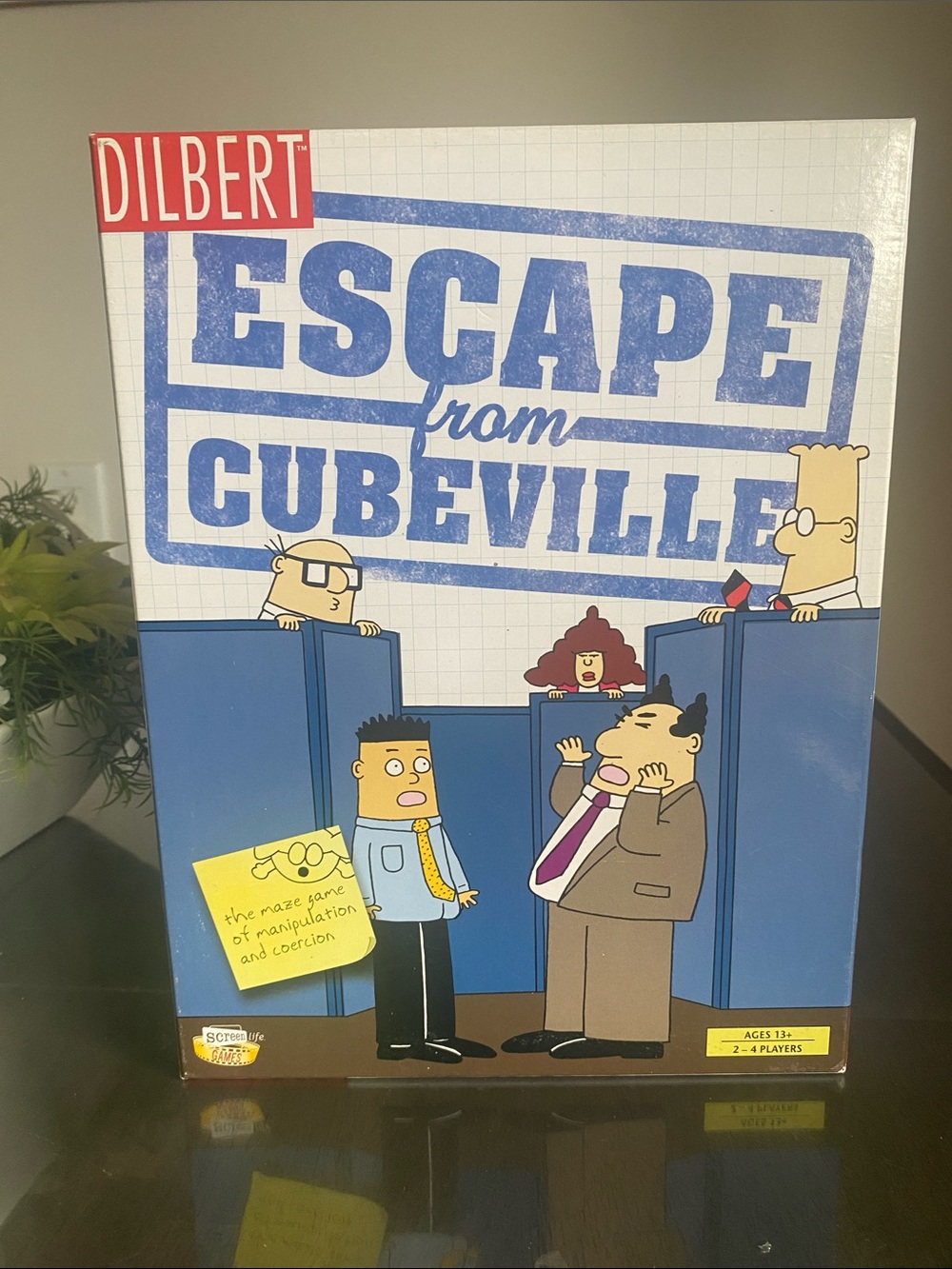 NEW🌈 Dilbert Escape from Cubeville Board Game